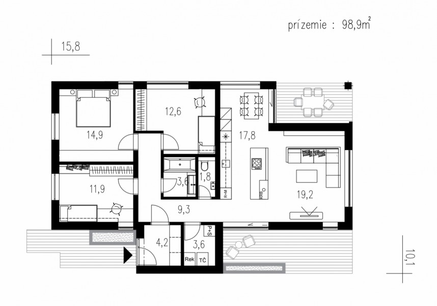 Pôdorys - Ani veľký ani malý