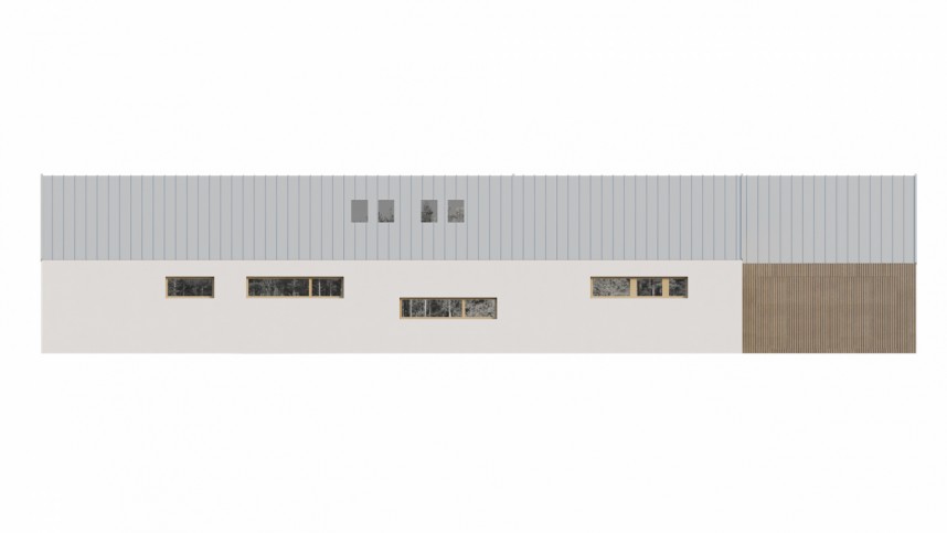 Pohľad - Dve stodoly jeden dom