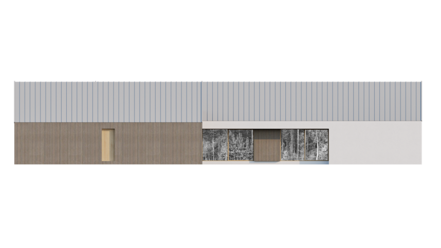 Pohľad - Dve stodoly jeden dom