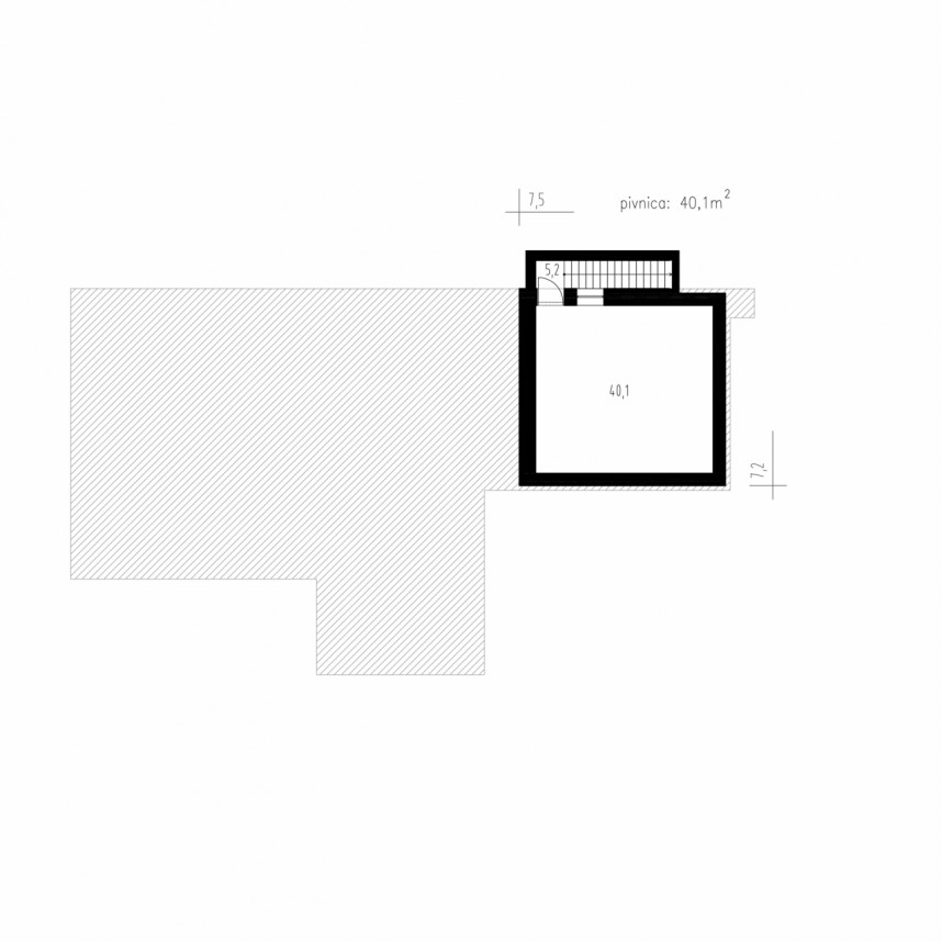 Pôdorys - Dom plný radosti